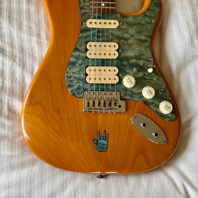 Fender Strat Jerrycaster SHH Wolf circuit w/ OBEL DiMarzio image 1