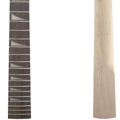 Electric Guitar Neck 24 fret 25.5 inch Maple Rosewood Fretboard Guitar Neck  Locking Nut Cool Inlay Bolt on heel image 1