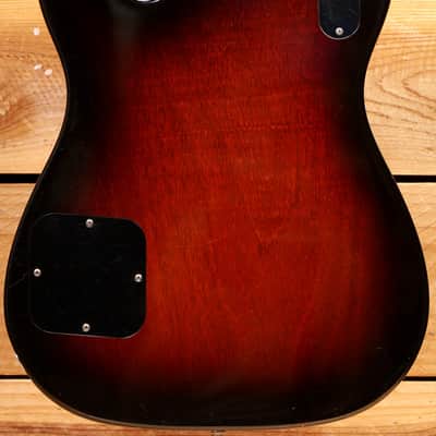 Fender Tele-Sonic + OHSC 1999 - Nice! Crimson Red Transparent 85830 image 9