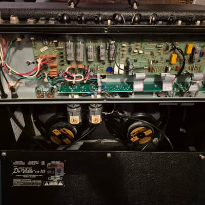 Fender Hot Rod DeVille 410 III 3-Channel 60-Watt 4x10" Guitar Combo 2010 - 2017 - Black image 14