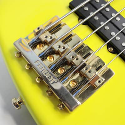 Fender MonoNeon Signature Jazz Bass V 2022 - Neon Yellow image 22