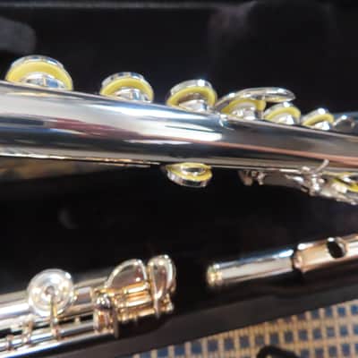 POWELL S0NARE PS 505 FLUTE -OPEN BOX + AURAMITE LIP PLATE, SIGNATURE H JOINT image 10