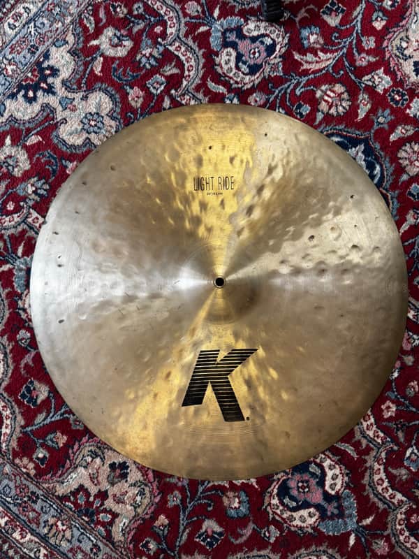 Zildjian 24" K Series Light Ride Cymbal 2007 - Present - Traditional image 1
