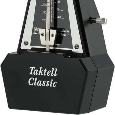 Wittner 829161 Taktell Classic Series 29 Metronome Black/Silver Plastic Casing - No Bell image 7