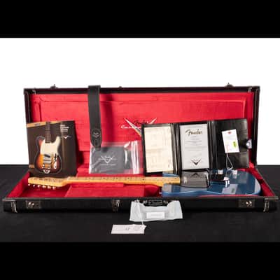 Fender Custom Shop 1966 Telecaster DLX Closet Classic Aged Lake Placid Blue (205) image 11
