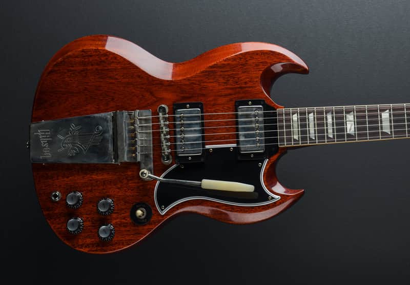 Gibson Custom Shop 1964 SG Standard Reissue w/Maestro Vibrola - Cherry Red image 1