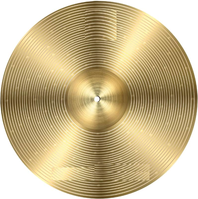 20" Ride Cymbal for Drum Set – Traditional Ride Cymbals with Clear Bell and Ping. Durable Drum Kit Cymbals for Beginners and Practice image 1