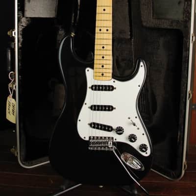 Fender International Series Stratocaster Cathay Black 1981 Vintage Guitar Pre-Owned image 2