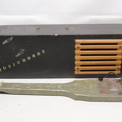 Pre-WWII 1941 Sears / Silvertone 2323 Hawaiian Lap Steel w/ Tube Amp In Case image 1