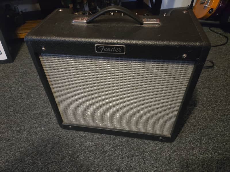 1999 Fender Blues Junior Made in USA (Green PCB) - 15 Watt Tube Combo Amp - Black image 1