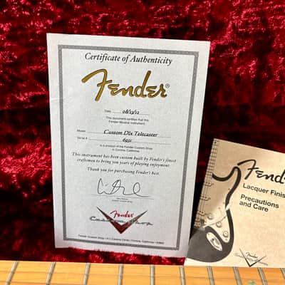 Fender Telecaster Deluxe Custom Shop 2012 Faded Honey Burst image 20