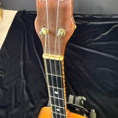 Vintage H. Weisenborn Baritone Ukulele/ Tenor Guitar c. 1927-1931 KOA- Original image 7