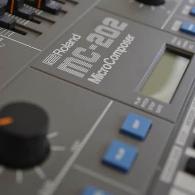 Roland MC-202 MicroComposer 1983 - 1985 - Gray image 4