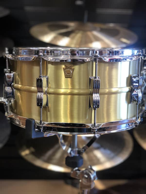 Ludwig 6.5x14 Acro Brass Snare Drum image 1