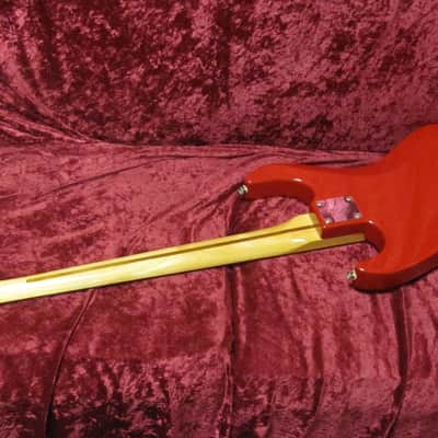 Fender JP-90 1990 Red Bass image 8