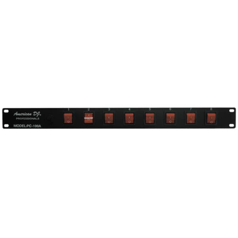 American DJ PC-100A 8-Channel Lighting Power Center image 1