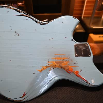Novo Serus J Limited - Daphne Blue over ‘64 3-Tone Burst #6604 image 9