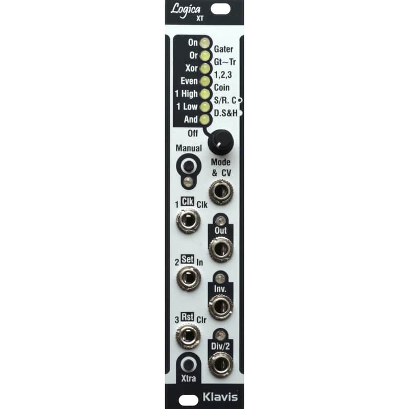 Klavis Logica XT Eurorack CV & Clock Logic Module (Silver) image 1