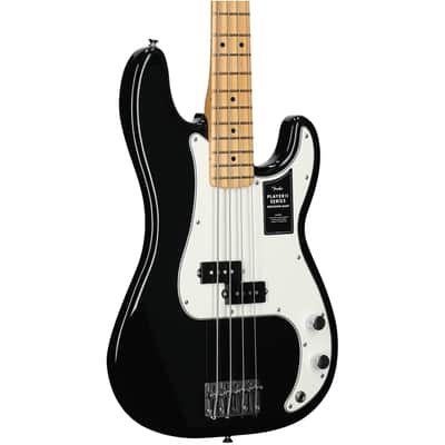 Fender Player II Precision Electric Bass, with Maple Fingerboard, Black image 8