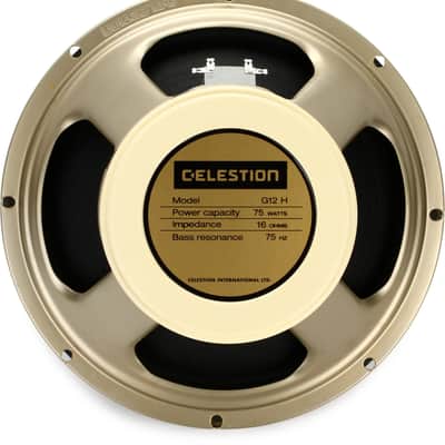 Celestion G12H-75 Creamback 12 inch 75-watt Replacement Guitar Speaker - 16 Ohm (5-pack) Bundle image 1