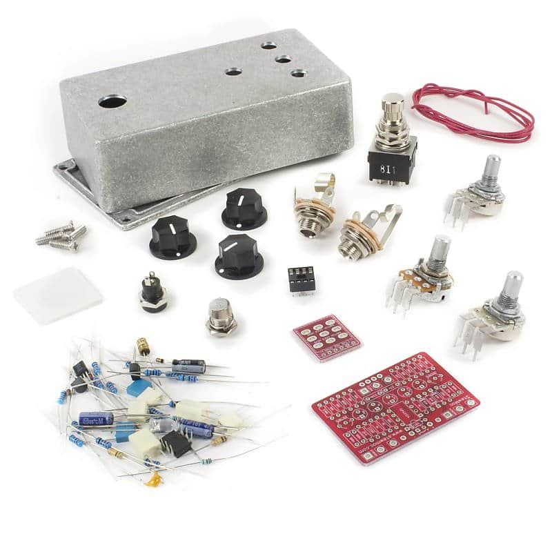 StewMac Screamer Pedal Kit, With Bare Enclosure image 1