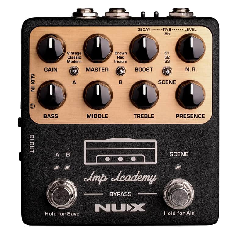 NUX NGS-6 Amp Academy Amp Modeler IR Loader and Multi-Effects Pedal image 1