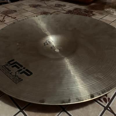 UFIP Primo Series Cast Bronze 14” Hi-Hat Cymbals 2000’s - Bronze image 8
