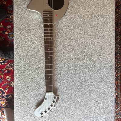 Fernande Nomad Deluxe Electric Guitars Silver/Gray image 6