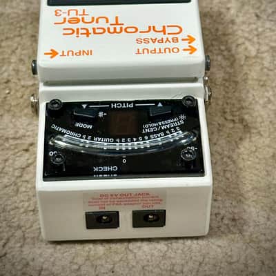 Boss TU-3 Chromatic Tuner 2009 - Present - White image 2