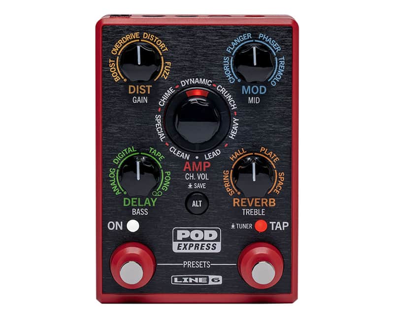 Line 6 POD Express Guitar Portable Multi-FX Pedal - Open Box image 1