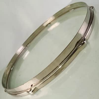 Leedy 15"Indianapolis" Script NOB Double-Flange Snare Drum Batter Rim/Hoop Brass image 4