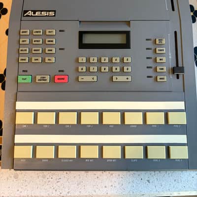Alesis HR-16 High Sample Rate 16-Bit Drum Machine 1980s - Gray image 3