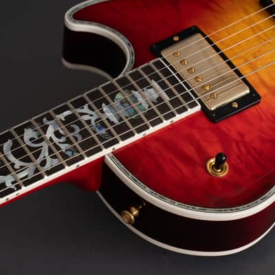 Gibson Les Paul Custom Ultima 5A-Quilt "Tree of Life" 2025 - Fireburst image 16