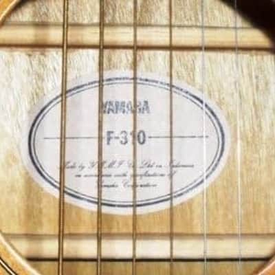 YAMAHA F310 - Full Size Steel String Acoustic Guitar - Traditional Western Body image 7
