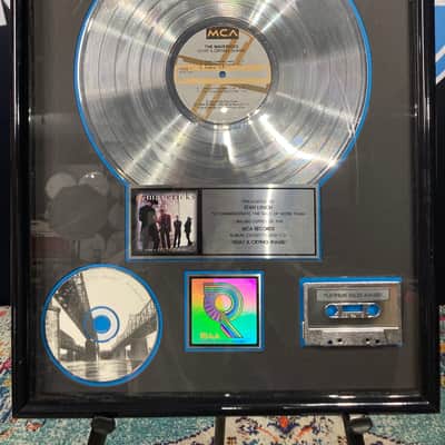 Stan Lynch The Mavericks, What A Crying Shame, RIAA, Platinum Record (#22) image 2