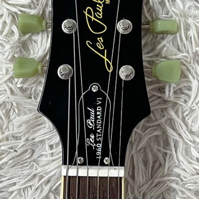 Epiphone 1960 Les Paul 1960 Standard Reissue Electric Guitar - V1 with case image 9