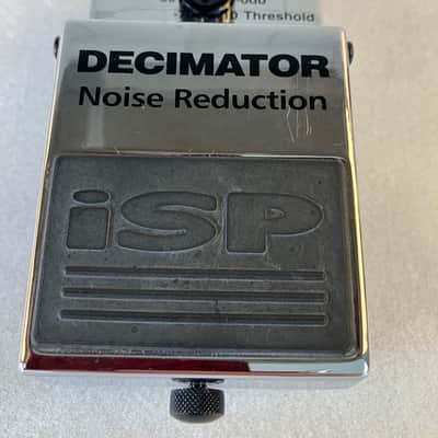 ISP Technologies Decimator Noise Reduction Pedal 2012 - Silver image 2