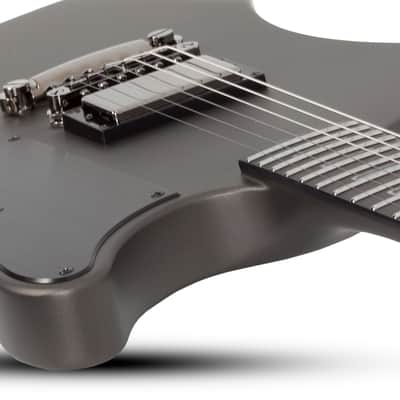 Schecter Paul Wiley Noir Satin Carbon Grey + Free Gig Bag - Electric Guitar - Brand New image 2