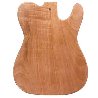 left hand TL okoume wood electric guitar body guitar barrel image 2