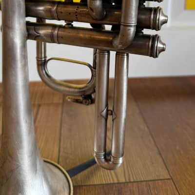 1908 Conn “The Connqueror” Cornet – Restored, Excellent Player image 5