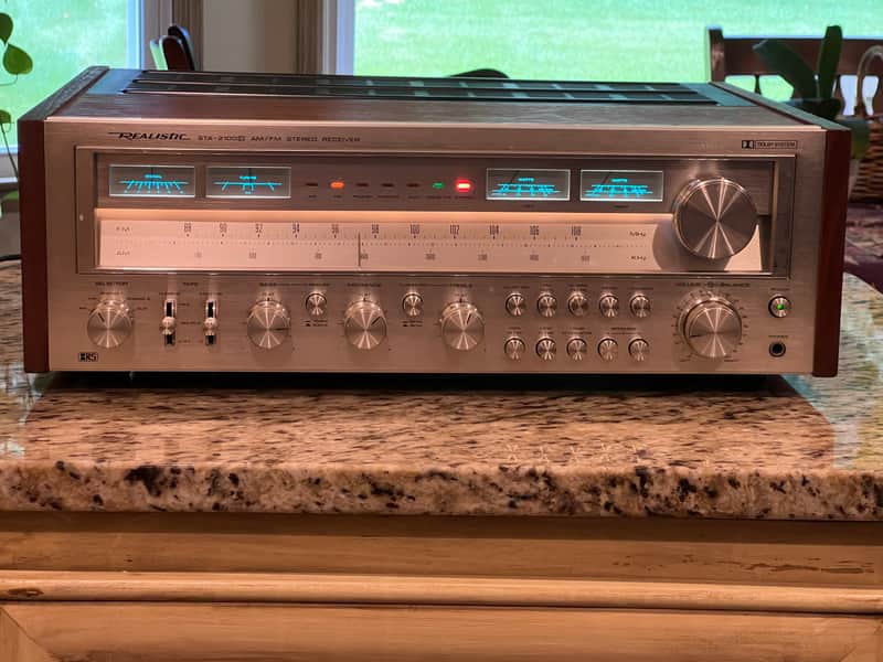 Realistic STA-2100D AM/FM Stereo Receiver - Serviced - Outstanding