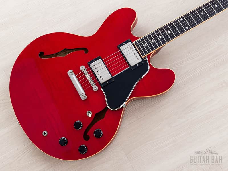 2001 Gibson ES-335 Dot Figured Cherry Semi-Hollow Guitar w/ 57 Classic PAFs, Hangtags & Case