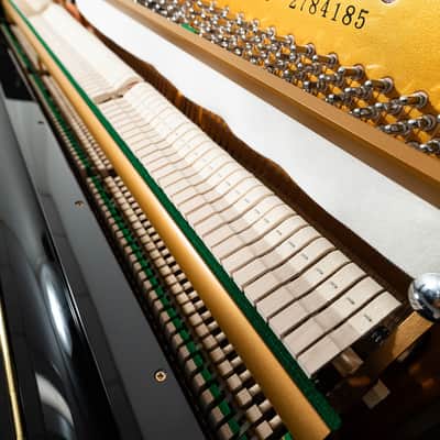 Pearl River EU118 Upright Piano | Polished Ebony | SN: 2784185 | Used image 5