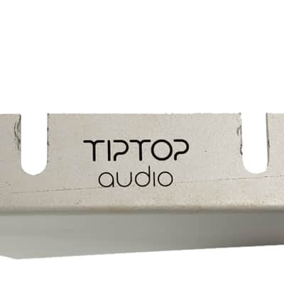 Tiptop Audio - 84hp Happy Ending Kit Rack Brushed Aluminum w/Rails and Flying Bus Ribbon Cable - USED image 2