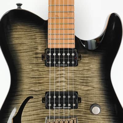 Chapman ML3 Pro Modern Semi Hollow Obsidian Burst image 4
