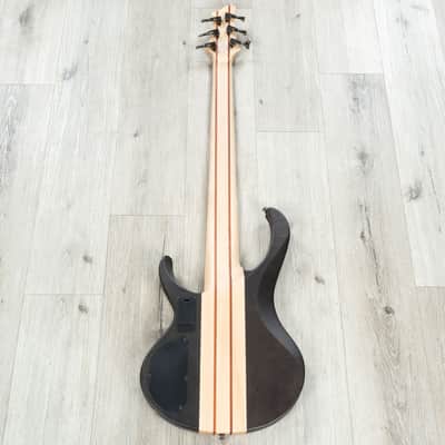 Ibanez BTB606 BTB Standard 6-String Bass, Rosewood Fretboard, Transparent Gray Flat image 5