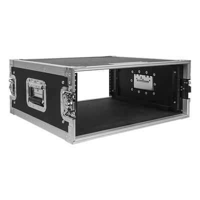 STRC-4U | 4U Space PA/DJ Rack/Road Case w/ 21" Depth, Plywood, Metal Ball Corners, Pro Tour Grade Flight Case 4 Unit image 1