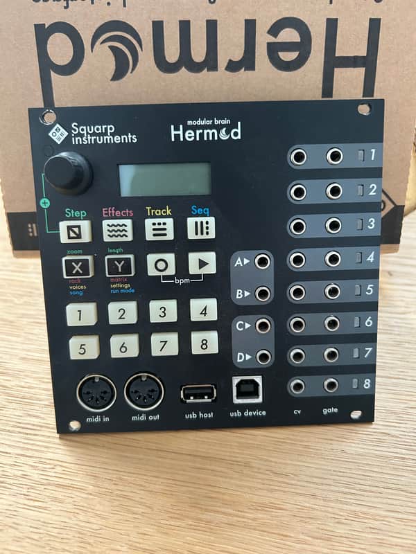 Squarp Instruments Hermod Modular Brain 2017 - 2019 - Black image 1