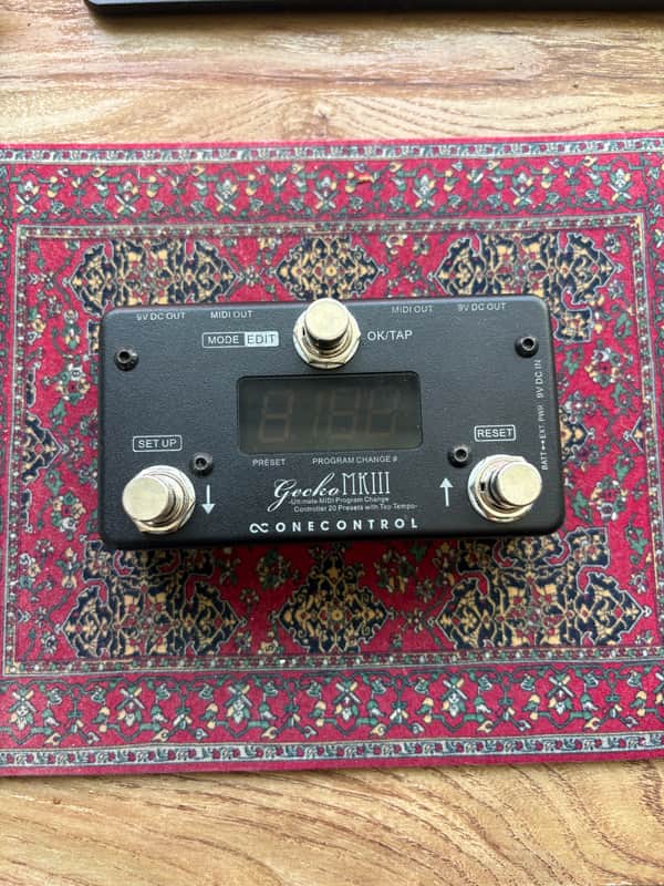 One Control Gecko MKIII MIDI Switcher - Black image 1