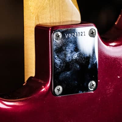 1987 Fender ´62 Vintage Stratocaster candy apple red image 18
